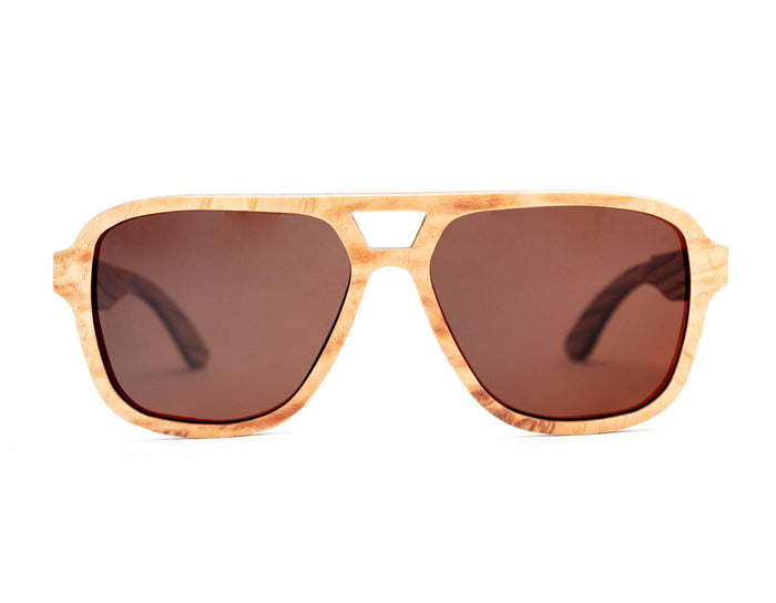 KOMODO Óculos de Sol de Madeira PICA·PAU Woodcraft