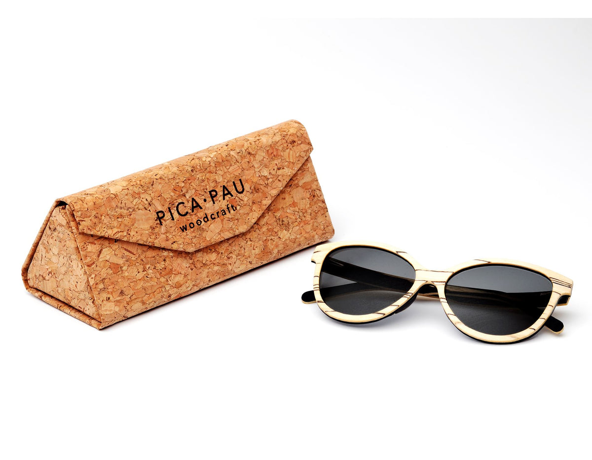 MAMAQUILLA Óculos de Sol de Madeira PICA·PAU Woodcraft