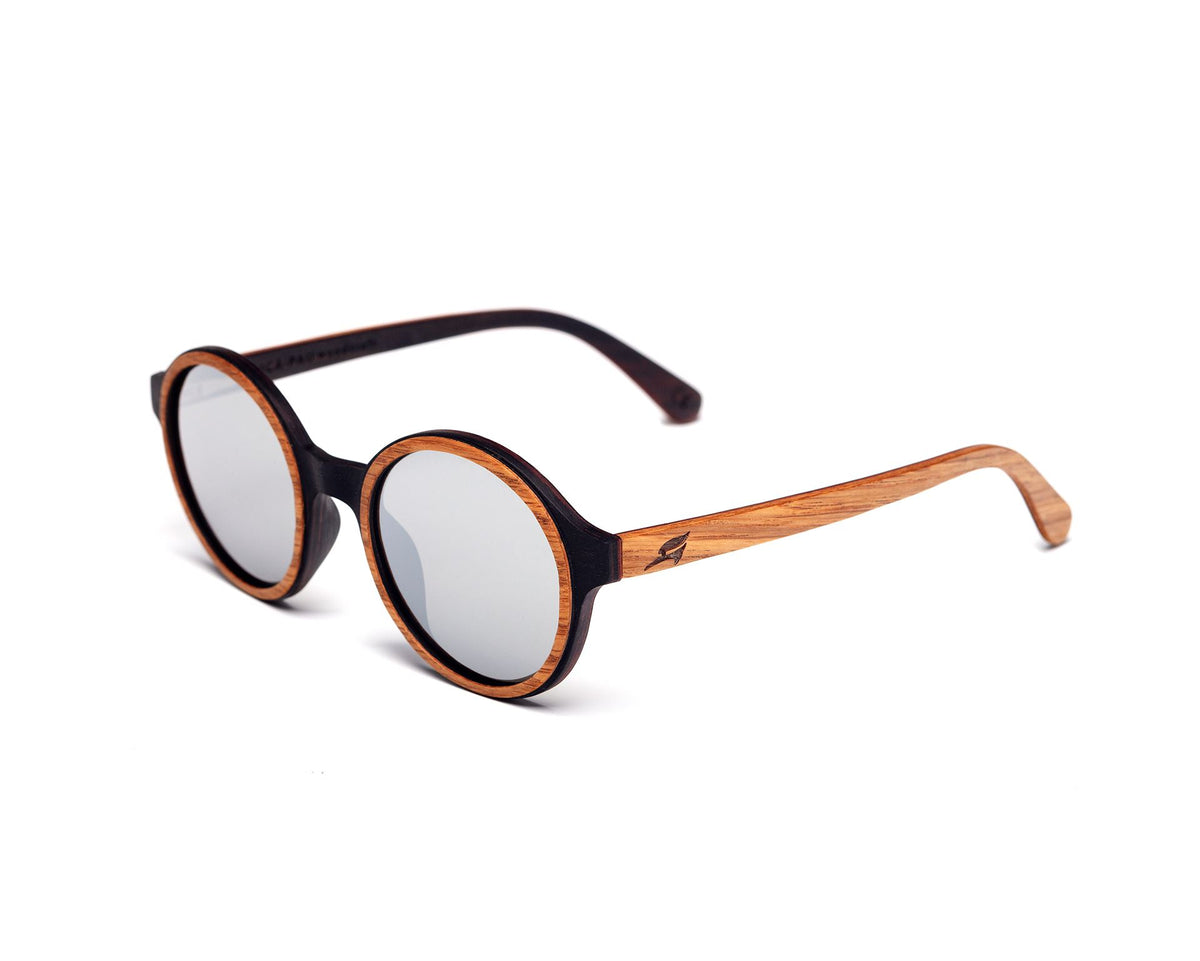 PATCHAMAMA Cinza Óculos de Sol de Madeira PICA·PAU Woodcraft